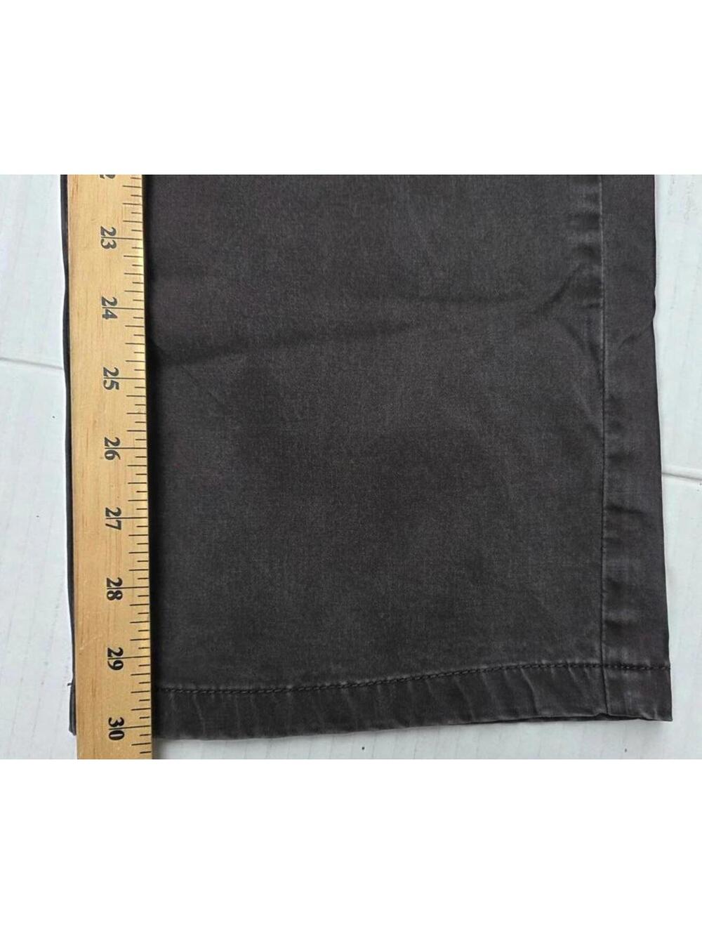 Luisa Cerano Cocoa Brown Straight Leg Jeans -Made in Italy I Size 12 Cotton 98% - Picture 9 of 11